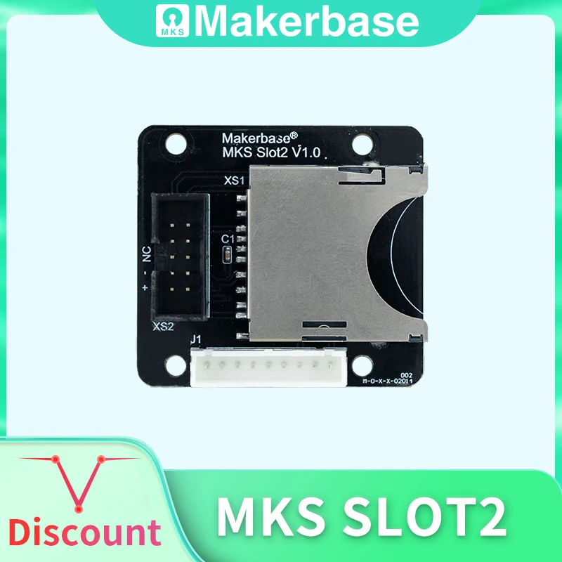 

Makerbase MKS SLOT2 SD External Card Reader for Robin Nano/Pro Robin2 Module