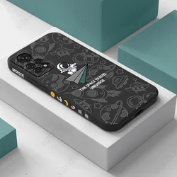 Adorable Astronaut Silicone Phone Case - Galaxy Series for RedmiNote13ProPlus5G (AW25-AT1)