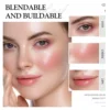 FLORTTE Makeup Set Blush for Cheeks Face Radiant Finish, Hydrating,Creamy,Lightweight Vegan & Cruelty-Free 6PCS Set 4