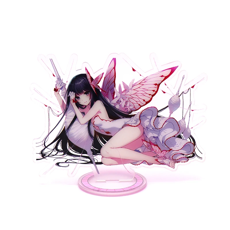 

Экшн-фигурки Accel World для косплея, аниме игрушки Kuroyuki hime, акриловые фигурки, стоячие модели кукол, 15 см