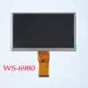 Original  WS-6980 st5150 7 Inch High Definition TFT LCD Screen Displayer For Satlink ws6933 lcd 1