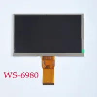 Original  WS-6980 st5150 7 Inch High Definition TFT LCD Screen Displayer For Satlink ws6933 lcd 1