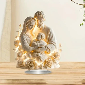 Acrylic Nativity Table Decor 1