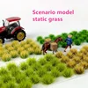 DIY Material Realistic Grass Tuft Miniature Grass Bushes Plant Cluster Scenery Mutlicolor Simulation Grass Nest Model Sand Scene 1