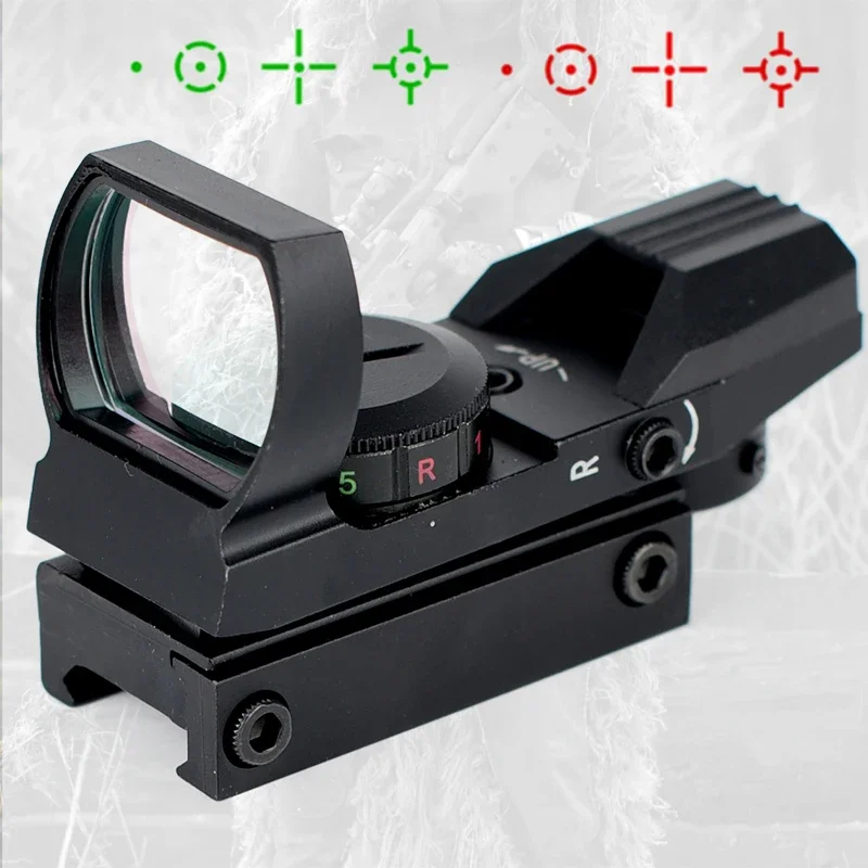 

Red Dot Scope Hunting Optics Holographic Sight Reflex 4 Reticle Tactical 11/20mm Rail Riflescope Collimator Sight Accessories