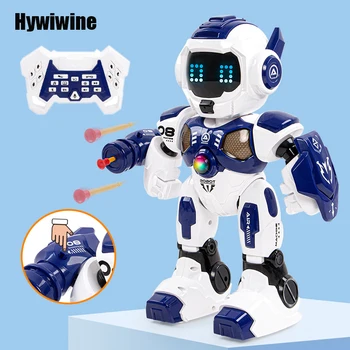 Smart RC Robot Warrior Programmable Robot with Soft Bullet Launch Touch Sensor Dancing Auto Demo & Futuristic Tech Toys for Kids 1