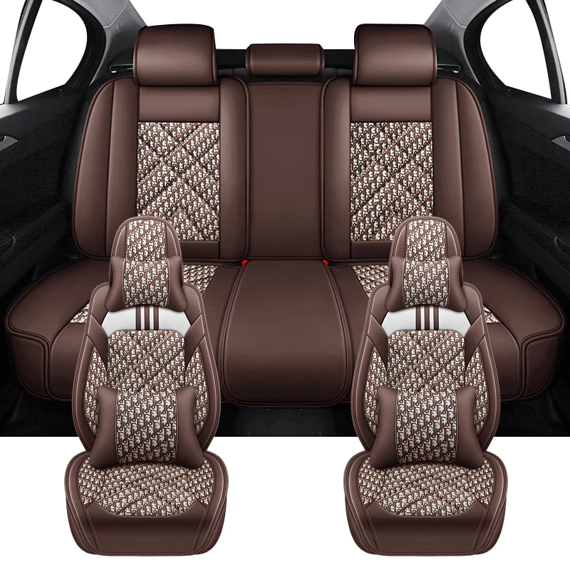 MG MG4 MG5 MG6 ZS HS EV MULAN 허리 쿠션 자동 인테리어 액세서리에 대한 럭셔리 Anti-Slip 범용 내구성 자동차 시트 커버