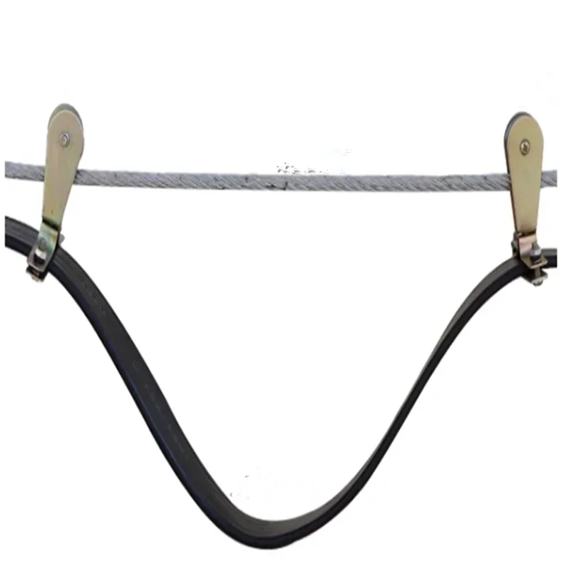 Crane Special Flat Cable Suspension Wire Rope Pulley Bearing Wheel Micro Towing Pulley