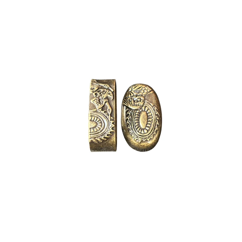 アンティーク合金素材の刀鍔、日本の刀脇差用ガード、Menuki