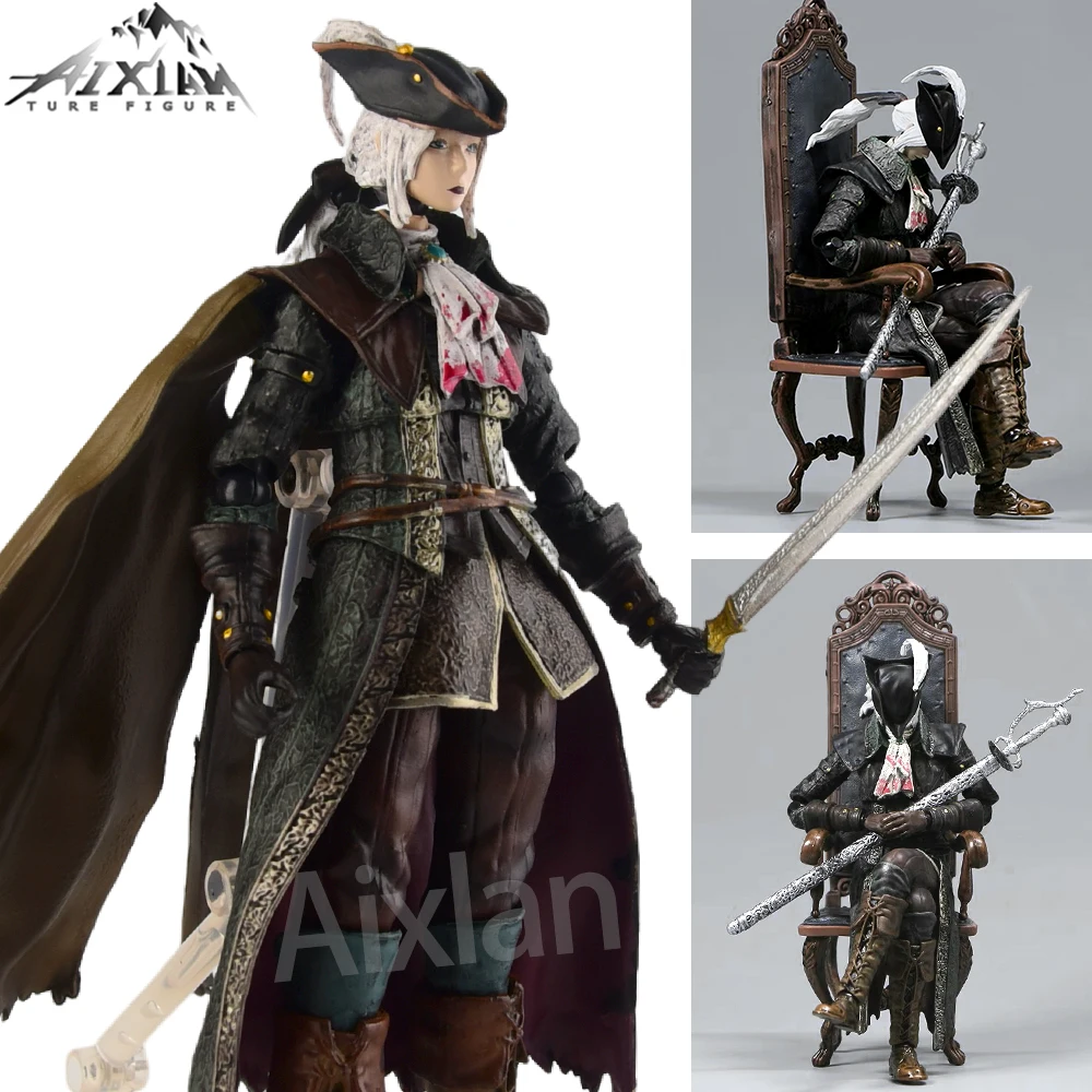 

Figma #536 Bloodborne Figure Lady Maria of the Astral Clocktower Action Figure Figma 367 The Old Hunters Edition Figurine