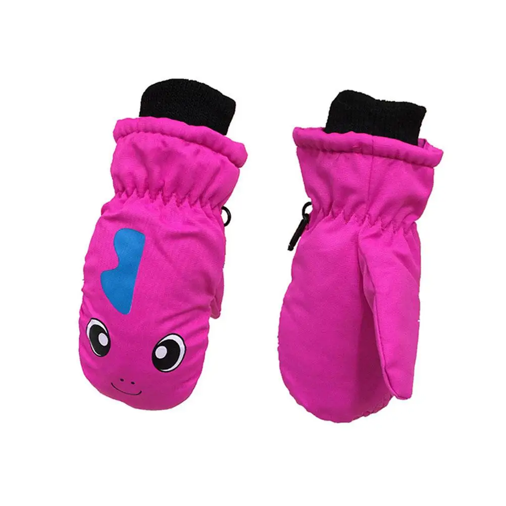 1 Pair Baby Mitten for Winter Kids Boys Girls Outdoor Warm Gloves Waterproof Windproof Ski Gloves Baby Mitten for Winter