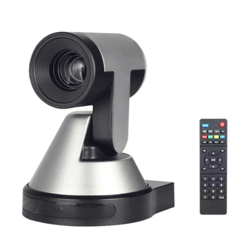 

Optical Zoom PTZ Camera USB Full HD 4K Video Conference Camera For Meeting Church Broadcast Live Streaming (A)US Plug