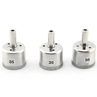 3 pièces, forets à trous diamantés super fins de 10 à 40 mm, outil lapidaire pour pierres précieuses, bijoux, verre, coupe de précision à faible gaspillage 6