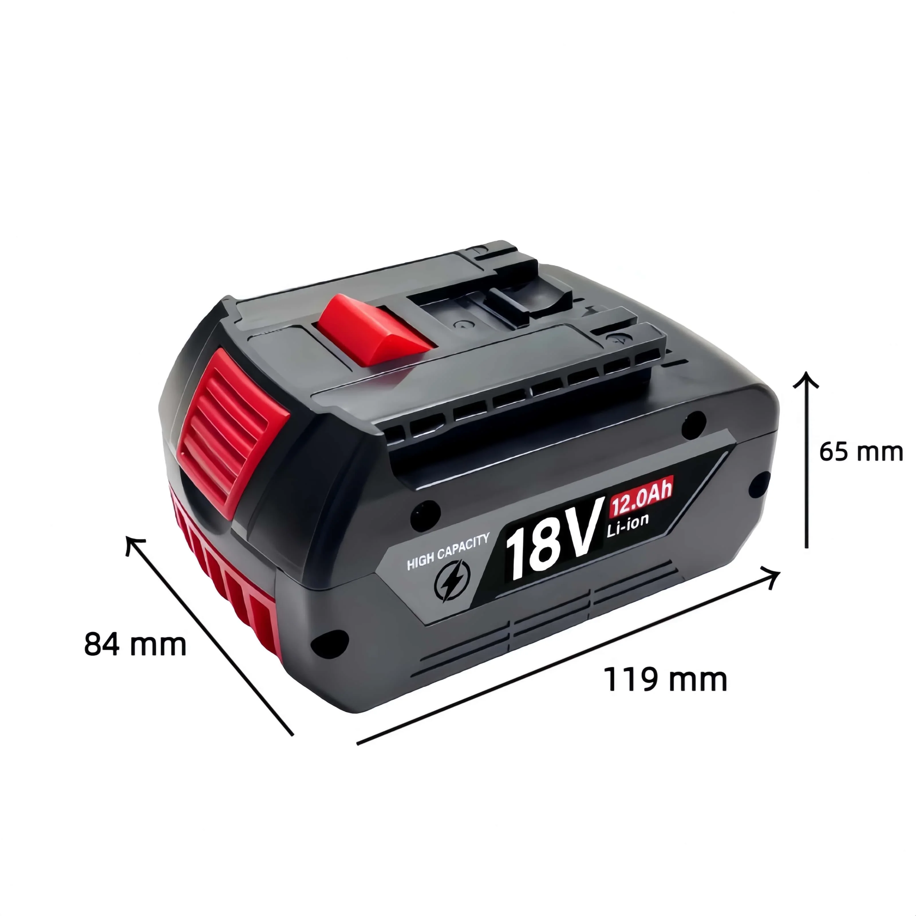 VIEDAKES for bosch 18v lithium battery 12.0Ah BMS Protection akku For bosch 18V Drill Grinder Professional Tools