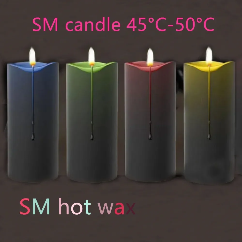 Bdsm Candle Sex Wax Colorful Candle Sexual Couple Candles for Sex Exotic Adult Games Sexual Drip Wax Toys Low Temperature