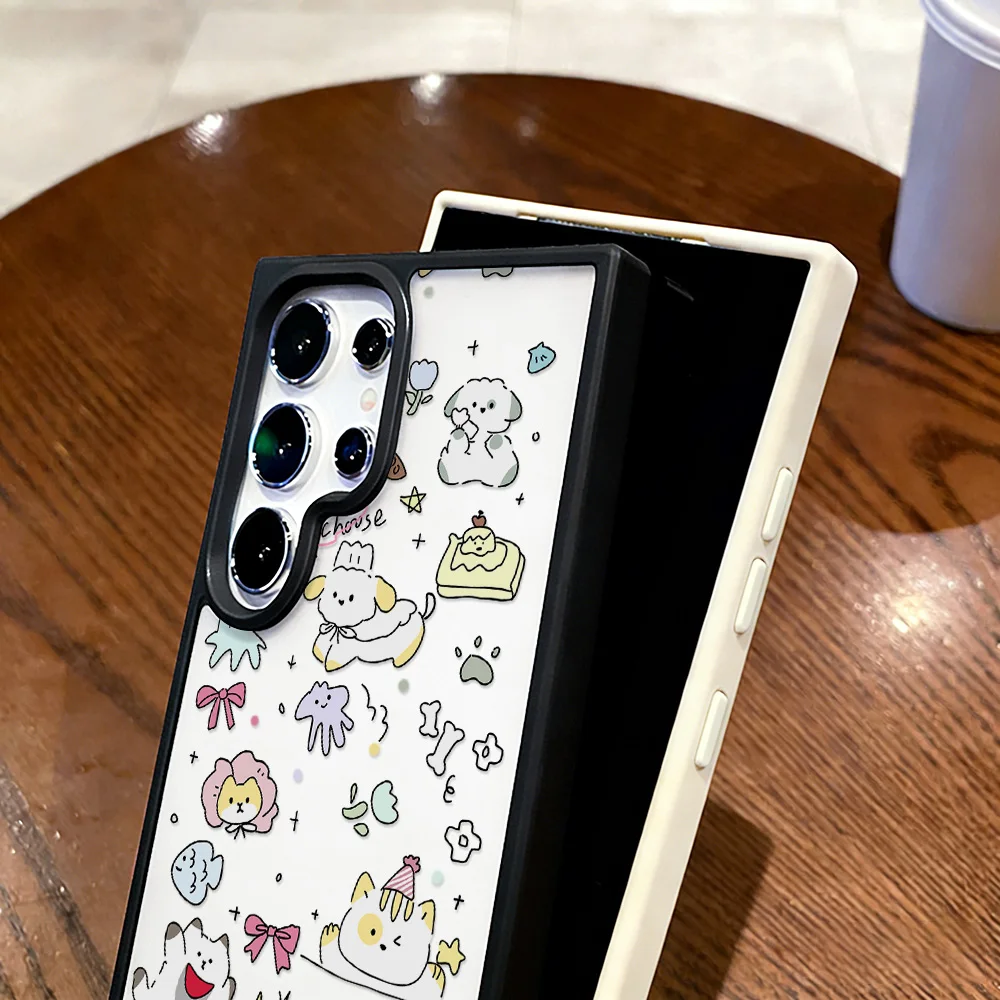 Cartoon Animals Phone Case For Samsung Galaxy S26 Ultra Case S25 S24 thumbnail 5