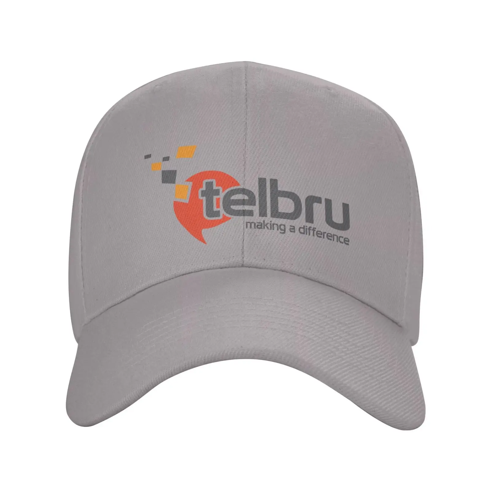 

Telekom Brunei Berhad Logo Print Graphic Casual Denim cap Knitted hat Baseball cap