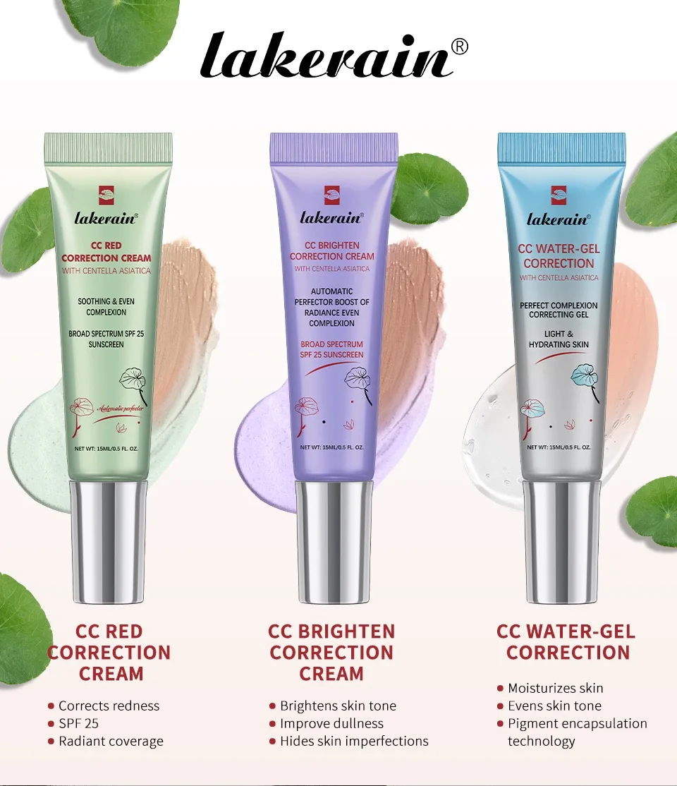 CC Cream erborian Centella Change Color Moisture Cream Makeup Foundation Full Coverage Magic Foundation Covering Korean Makeup cc cream makeup cream