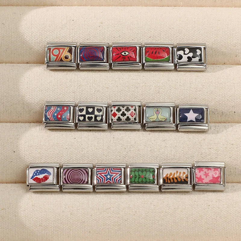 Stainless Steel Charm Bracelet for Jewelry Making