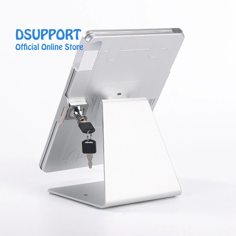 de mesa liga alumínio tablet pc anti roubo design expositor
