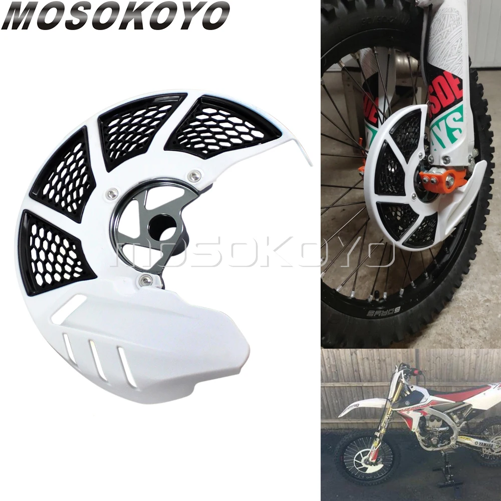 Front Brake Disc Rotor Guard Protector Cover For CR125R CR250R