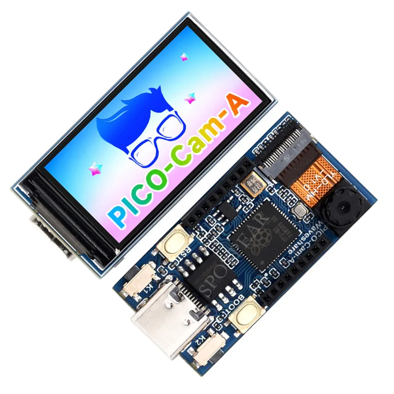 Câmera Raspberry pi Pico Rp2040 Cam Placa de Desenvolvimento Hm01b0 1.14 Lcd St7789 - Imagem 5