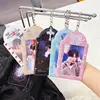INS Bowknot Photocard Holder Ins Idol Cards Protector Harajuku Photo Sleeve Sweet PVC Bus Card ID Holder Idol Photocard Pendant 1