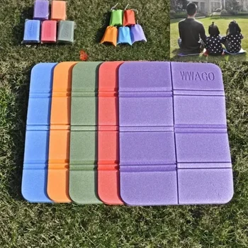 Outdoor Portable Foldable Seat Cushion Insulator Foam Thermal Insulation Damp Proof Camping Multifunctional Picnic Mat Cushions