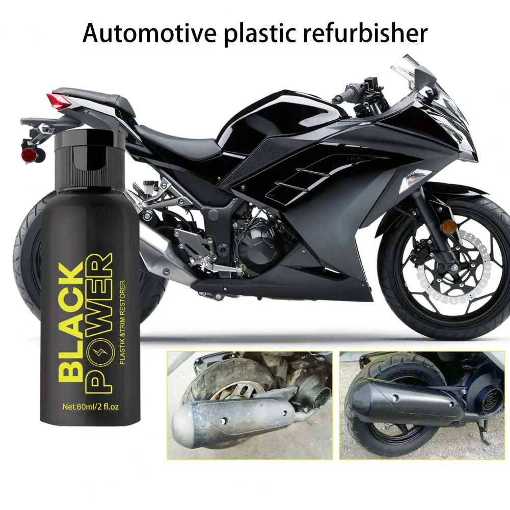 Useful Stain Removal Waterproof Dashboard Plastic Restoration Agent Safe Refurbished Cleaner Motorcycle Supplies