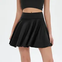 ​​Women's Tennis Skirt with Built-in Shorts Pleated Yoga Badminton Skort Non Slip Workout Running Skirt Fashion Sportswear​​