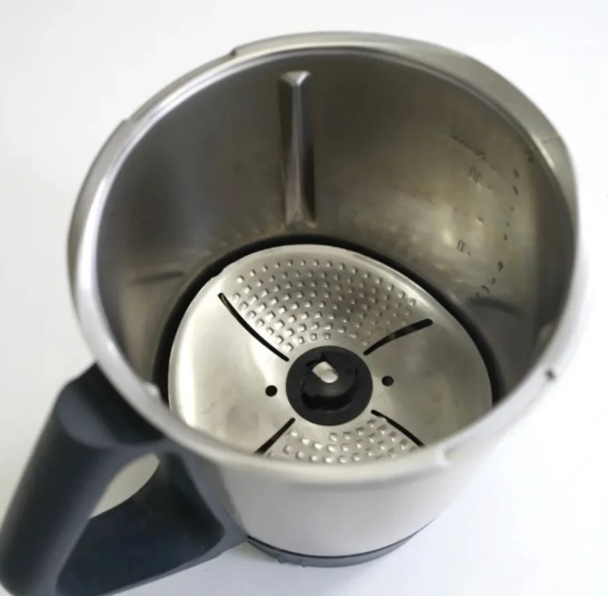 Mixer Blade Cover Food Processor Accessories Cutter Head Blade Cover Attachment for Thermomix TM6 TM5 Vegetables Stainless Steel