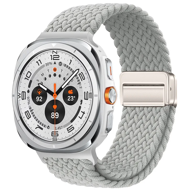 Nylon Magnetic Buckle Braided Solo Loop Strap Bracelet