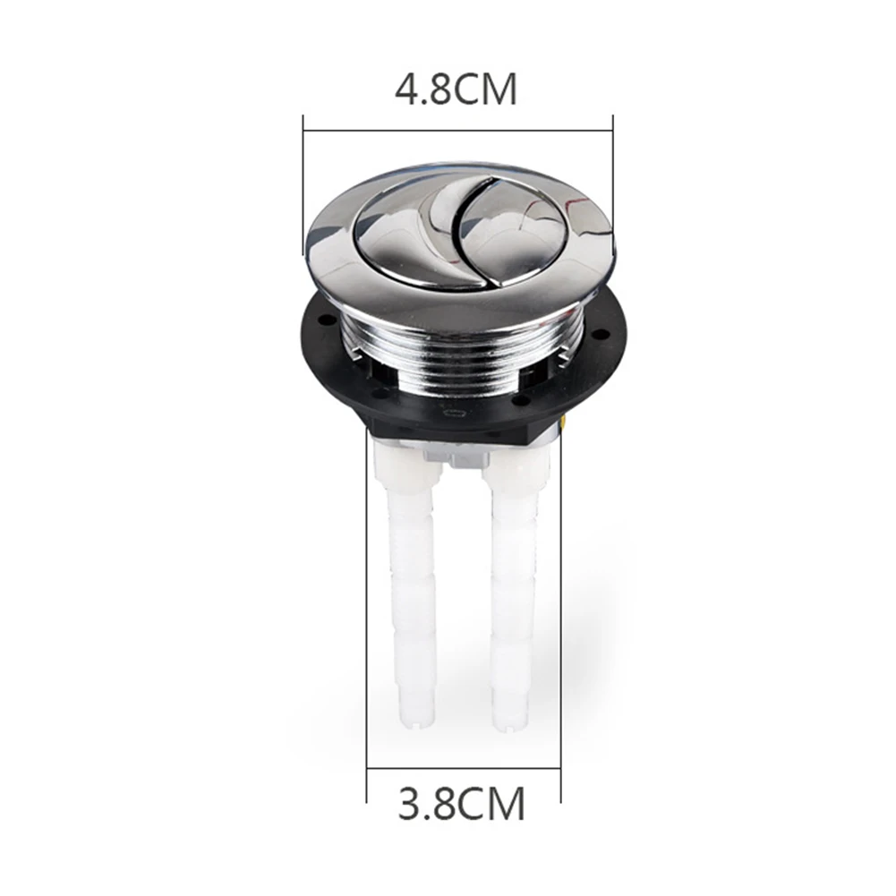 38mm Dual Flush Push Button Replacements Toilet Cistern Water Tank Cover Switches Water Saving Bathroom Accessories Universal