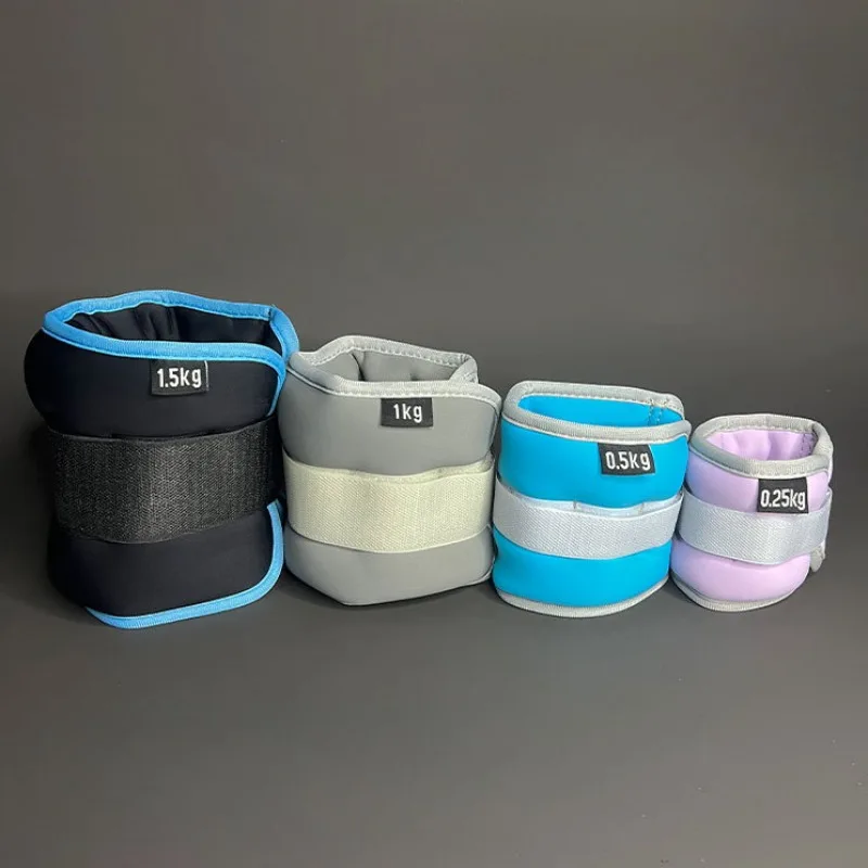 Weighted Ankle Weights Freeweight Running Dancing Training Sandbags Leggings Adjustable Wrist Band Gym Equipment