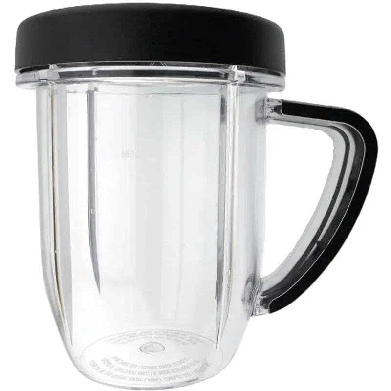 30 oz Replacement Cup Jar with Lip Ring Assembly, Compatible with Nutribullet RX 1700W NB-301, N17-1001, NBM-U0272 Blenders
