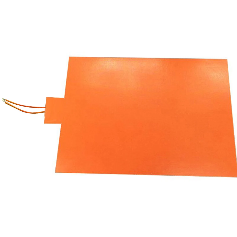 12V 100W Silicone Heating Pad For Battery Box Insulation Heating 100w Brand New High Quality Insulation Heating Silicone