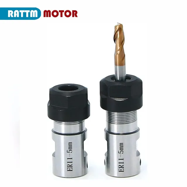 Support Defonceuse Pince De Serrage ER11, DIN 6499B, Pour Mandrin, Capacité De Serrage : 4 La Main Au Collet