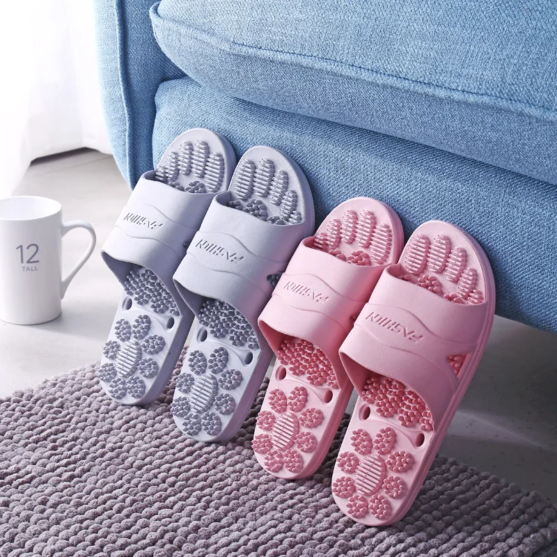 Spa Slippers Indoor Home Non-slip Quick Dry Massage Shower Shoes - 5