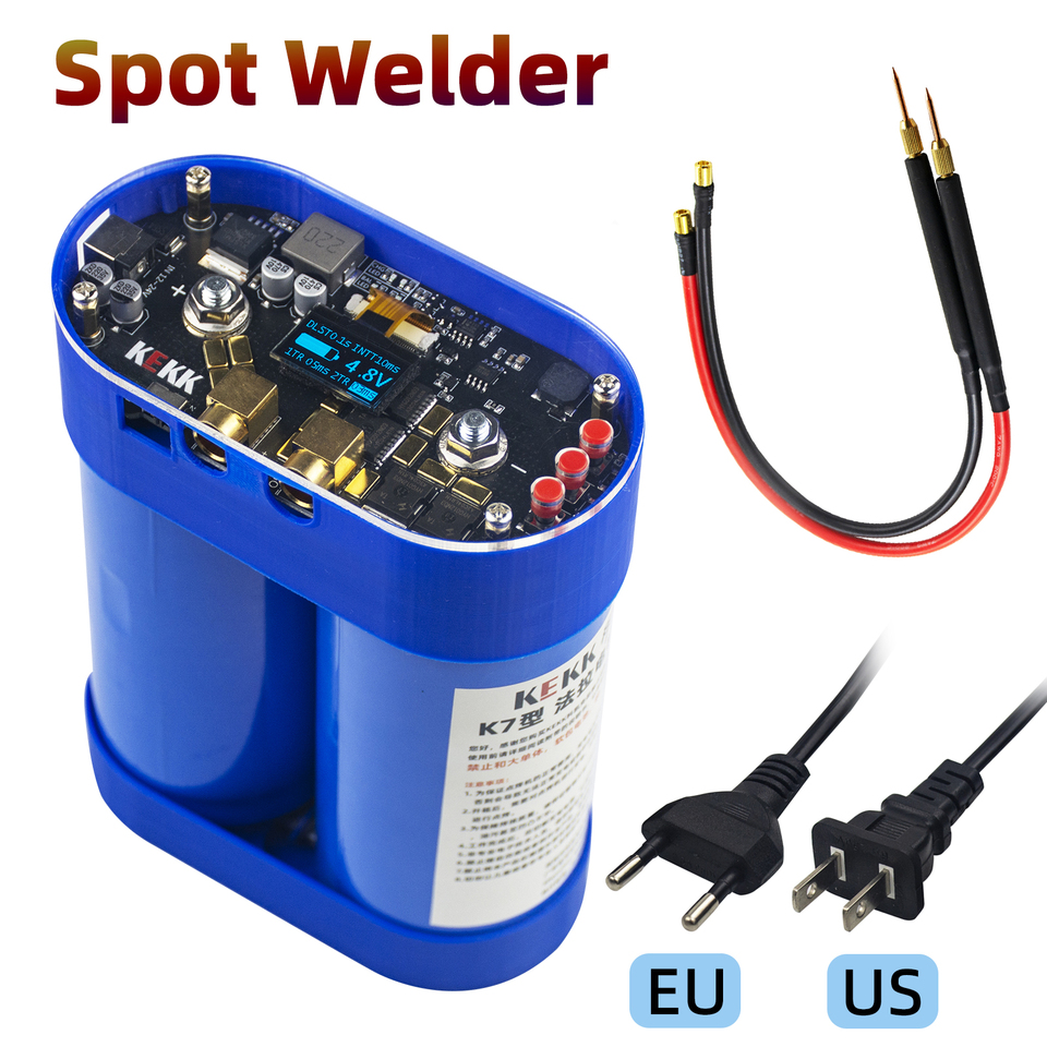 Spot Welder Super Farad capacitor Spot Welding Machine for DIY 18650 Lithium Battery Electric bicycle repair tools