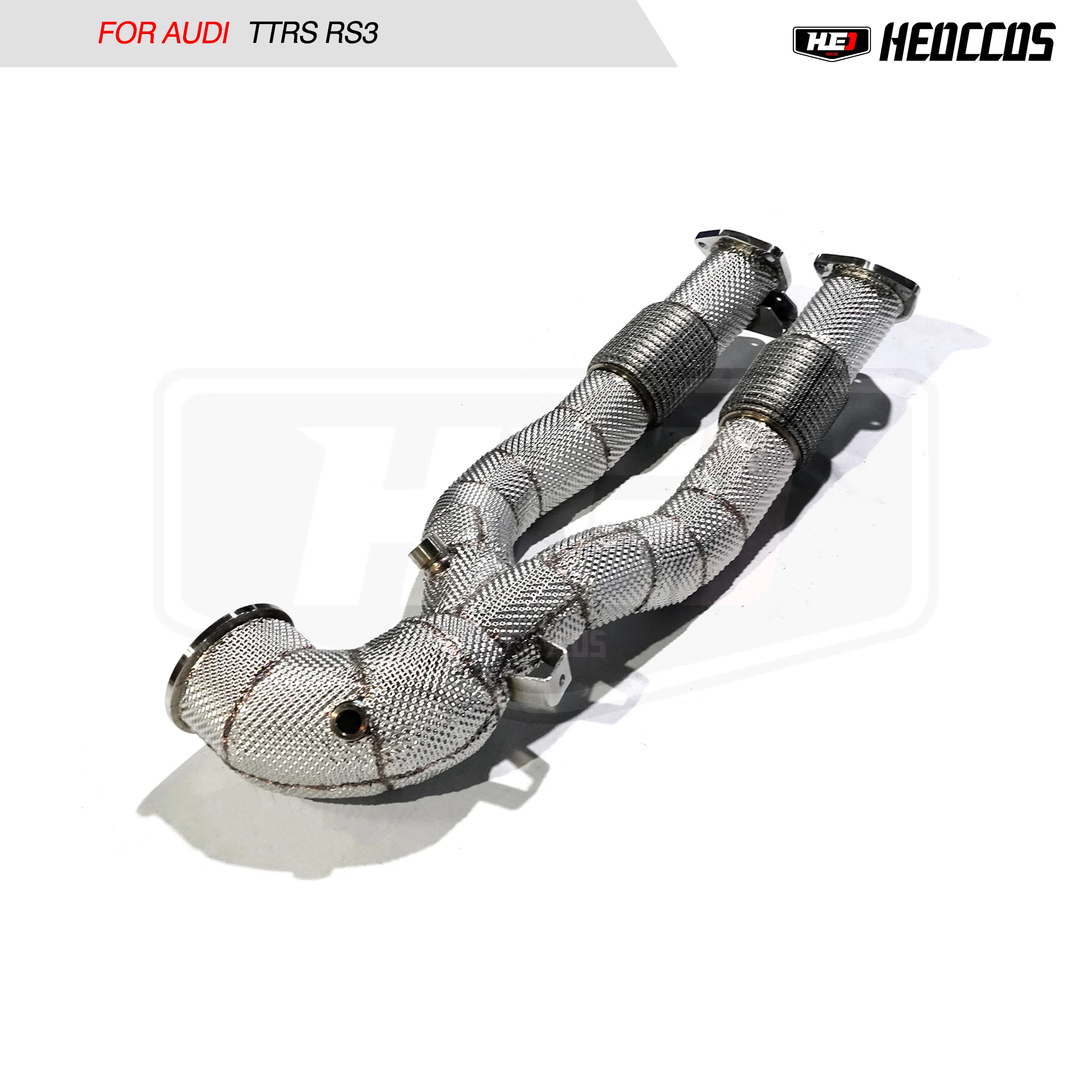 Collettore Di Scarico Heo In Acciaio Inossidabile Per Tubo Di Scarico Audi 2.5T Ttrs Rs3 Con Collettore E Isolamento Del Convertitore Catalitico