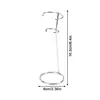 Egg Beater Stand Steel Coffee Rack Mixer Beater Milk Egg Whisk Holder Handheld Blender Support Stand 6