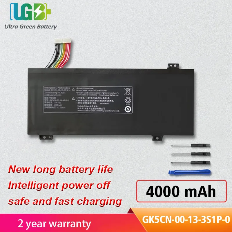 

UGB New GK5CN-00-13-3S1P-0 Battery For MECHREVO X8Ti Z2 MACHENIKE T90 Plus T90-T3p F117-B F117-B6 TONGFANG GK5CN5Z GK7CN6S