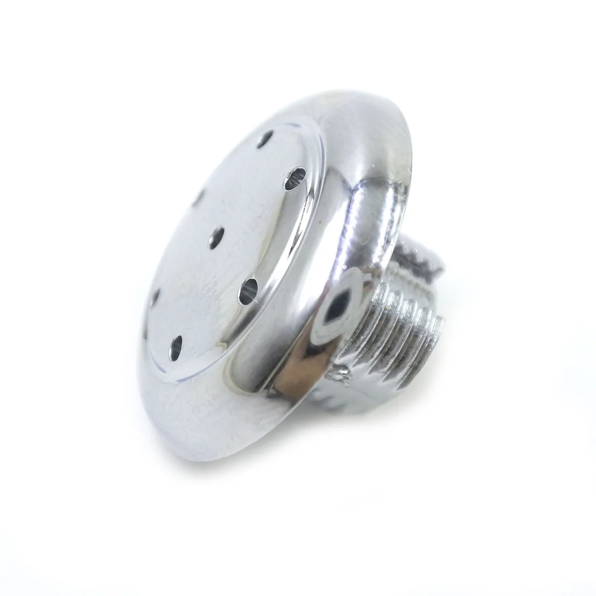 Bathtub air jet, 1/pcs chrome section,Does not contain black plastic base,Spa bathtub accessories