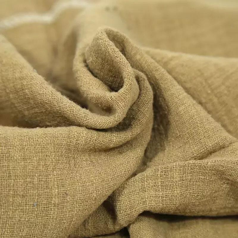 10 Pieces 32x32cm Cream Rough Edge Gauze Napkins Soft Cotton Fabric Serviette Kitchen Tea Towels For Easter Party Supplies cotton napkins