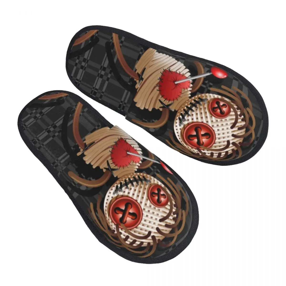 

Plush Indoor Slippers Bear Warm Soft Shoes Home Footwear Autumn Winter