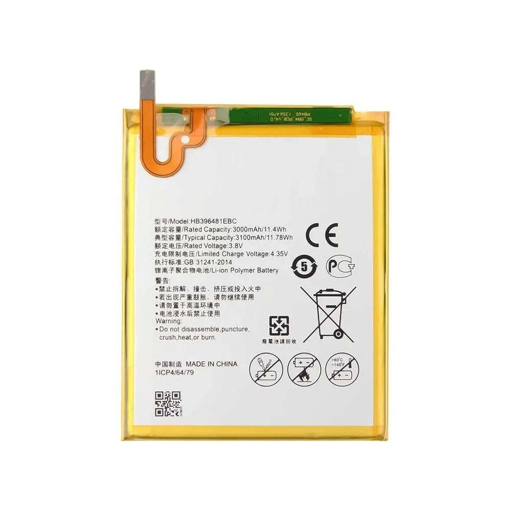 High Quality HB396481EBC Rechargeable Battery For Huawei