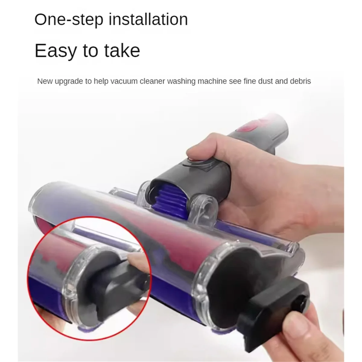 Vacuum Cleaner Dust Display LED Lamp Reveal Microscopic Dust Illuminate Invisible Pet Hair Cat Dog Fur USB Charging vacuum cleaner led lamp