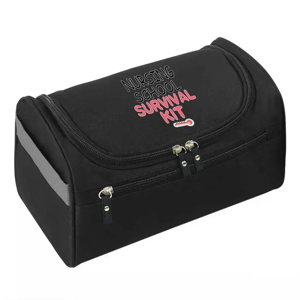 Makeup Bag Makeup Wash Bag Hanging Woman Cosmetics Organizer Nurse Print Series Handbag Travel Toiletries Convenient Style 2024 2