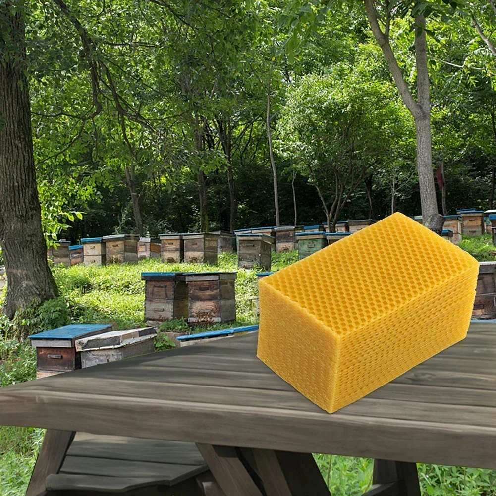 Beehive Supplies Foundation Sheets Beeswax Candles 30pcs beekeeping tools beekeeping accessories