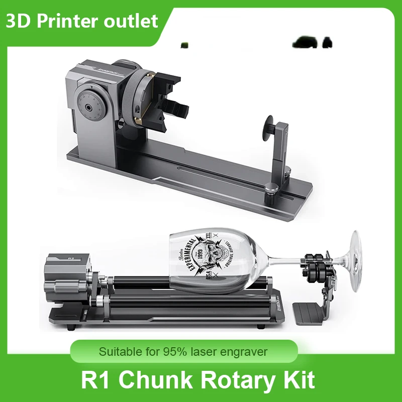 

Maker R1 Pro Multifunctional Rotary Fixture R2 Roller Rotary Device for Water Cup Ring Engraving